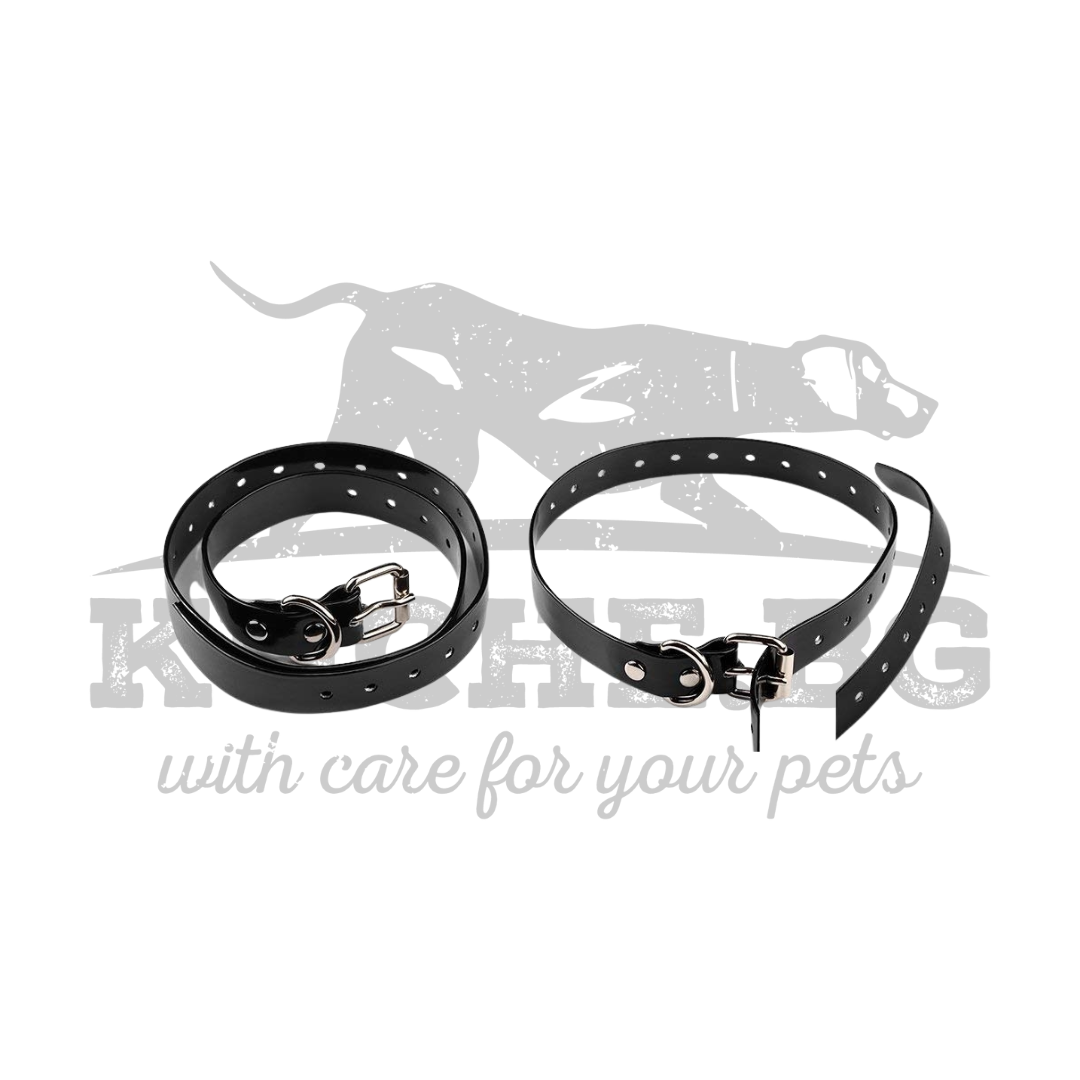 Допълнителна силиконова каишка за електрически нашийник, съвместима с Т430, Т431, Т625 Pro - нова, безопасна, издръжлива, заменя стара каишка.